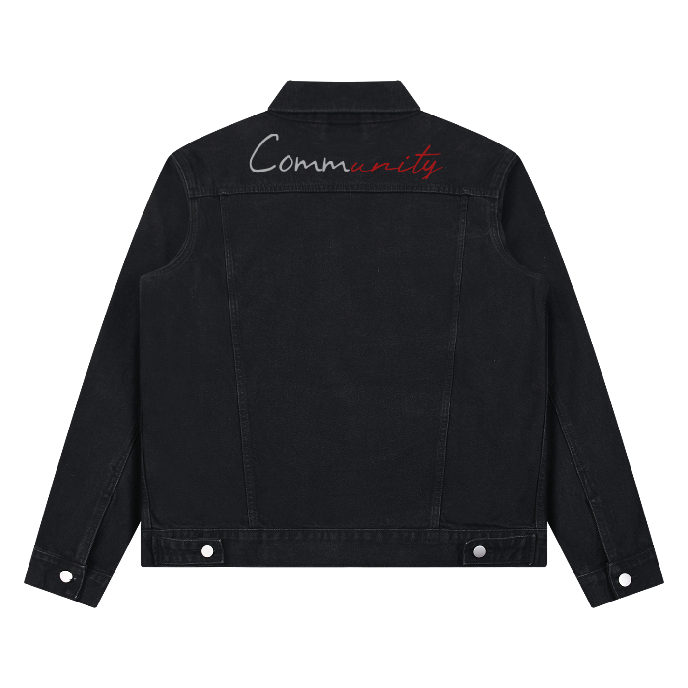 Unisex Vintage Wash Denim Jacket