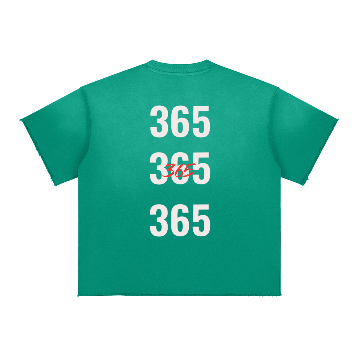 Sun Fade Raw Edge T-Shirt